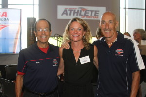 TIMEX Teammates and President and VP of USAT at Awards Banquet